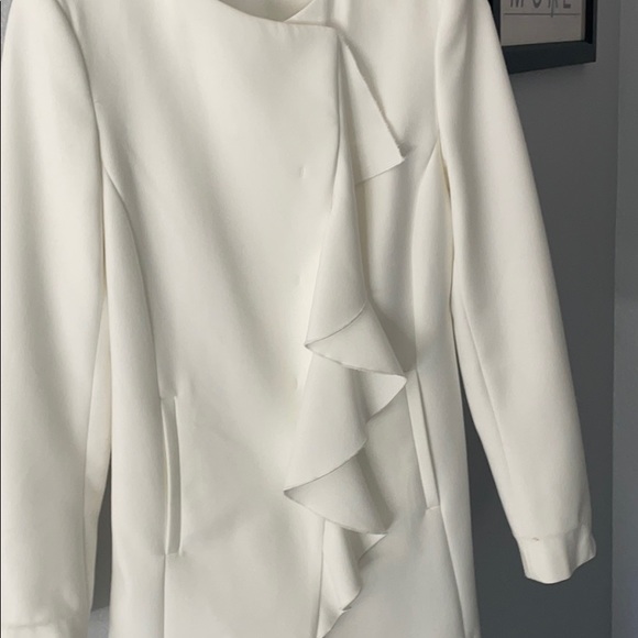 Zara side ruffle jacket - Picture 3 of 6